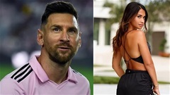 Nhận nhầm chồng, vợ Messi suýt hôn cầu thủ khác